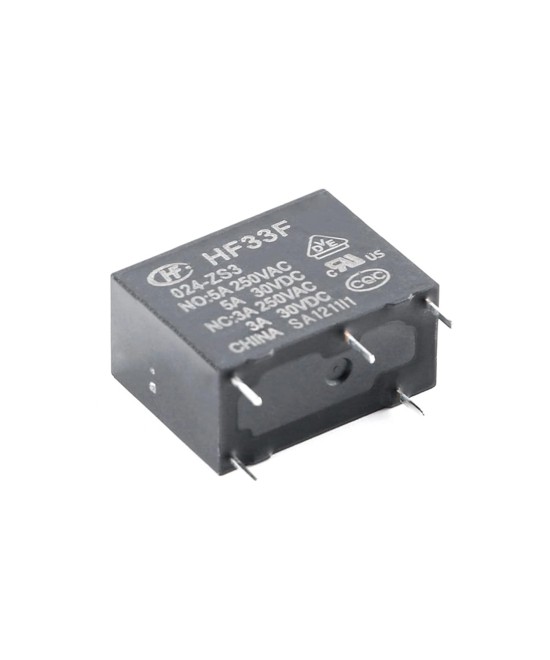Mini Rele para PCB 5V/12/24V DC 5A HF33F